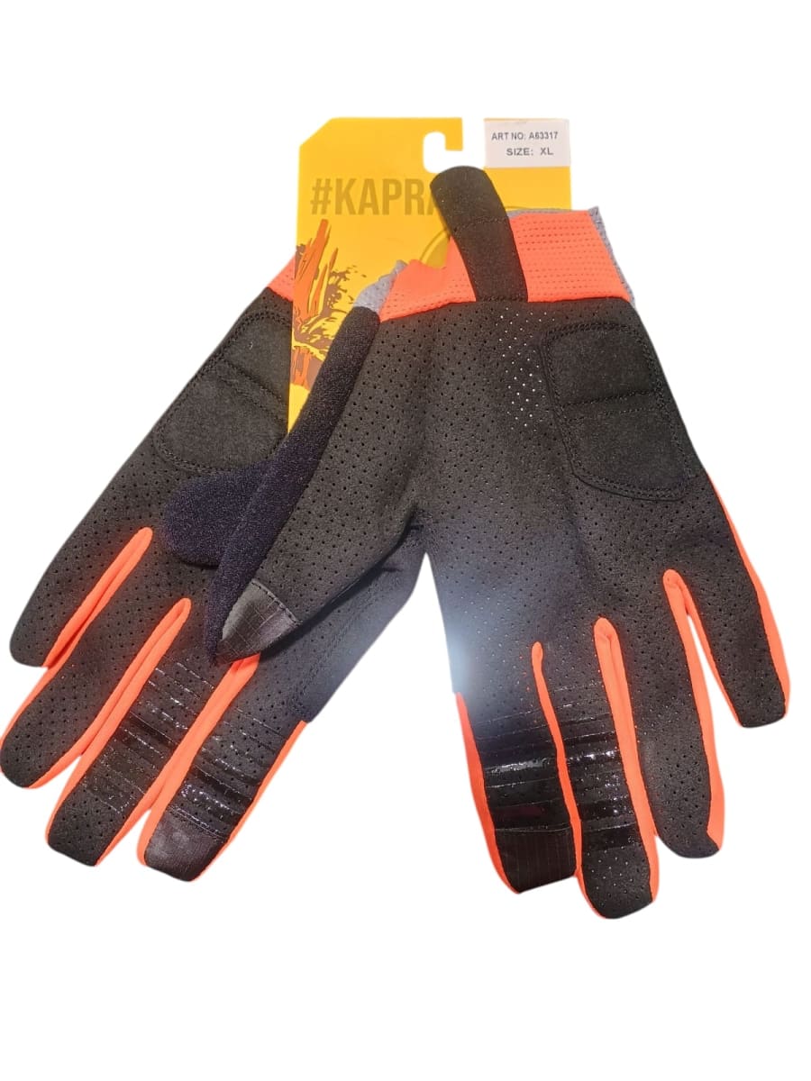 GUANTE KAPRA PROTEC GREY/ORANGE TALLA XL1
