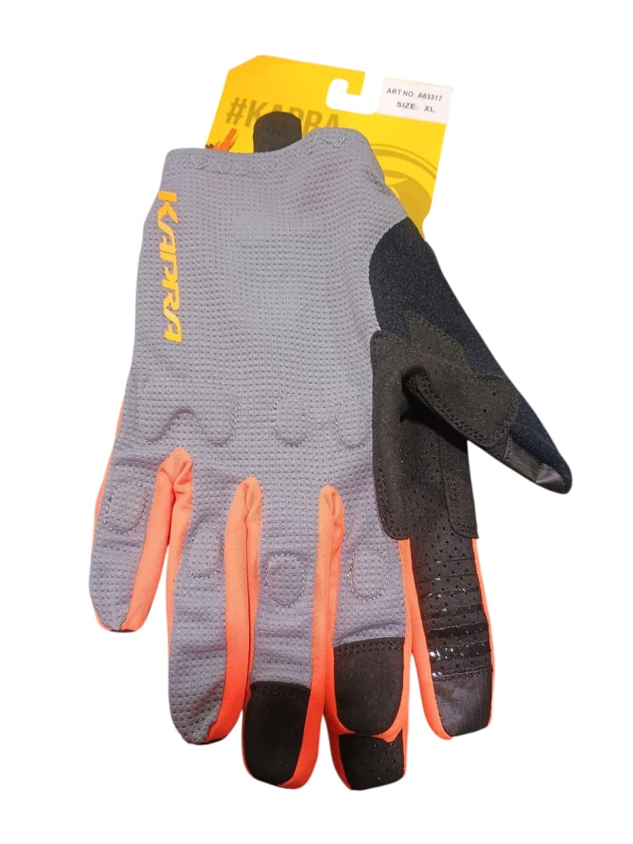 GUANTE KAPRA PROTEC GREY/ORANGE TALLA XL3
