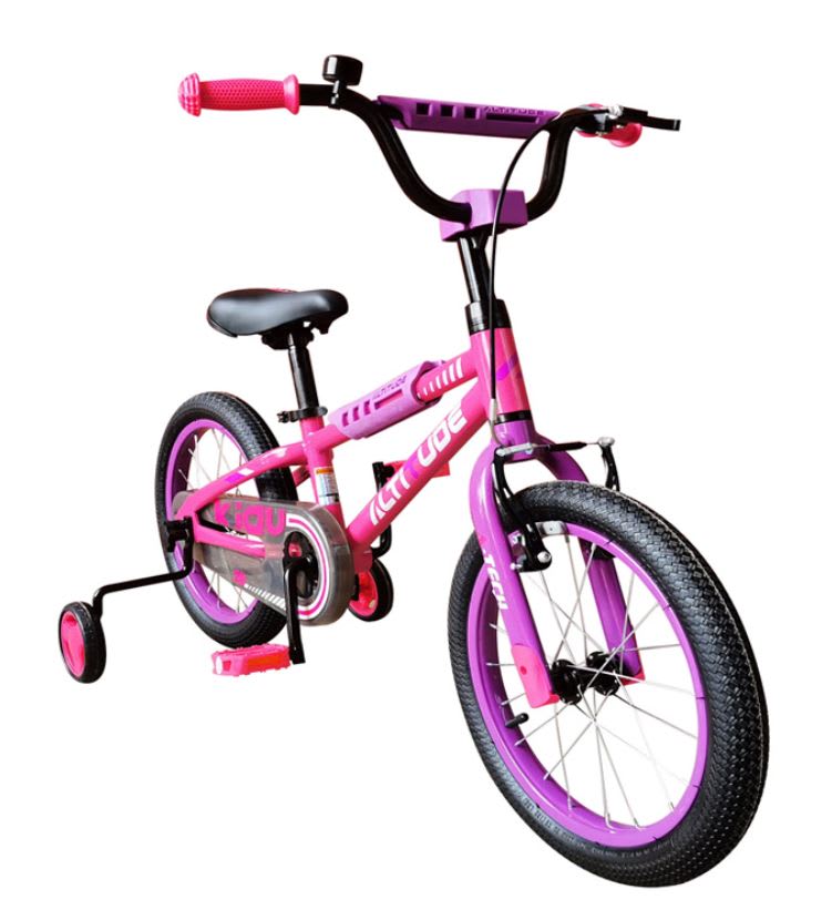 Bicicleta Niña Altitude Kidu 16 Rosada2