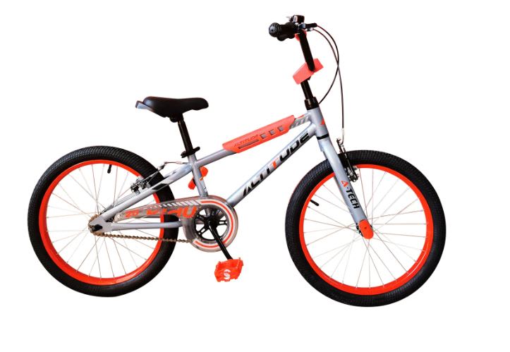 BICICLETA NIÑO ALTITUDE KIDU 20 GRIS/ROJO1