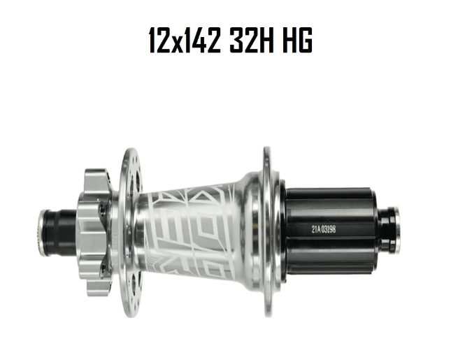 Maza KOOZER 32H 12x142mm TITANIUM Trasera1