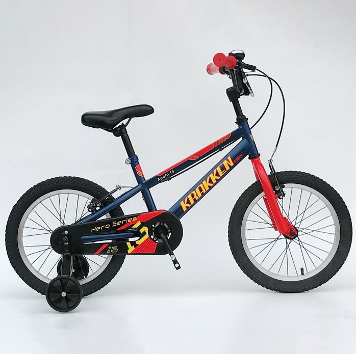 Bicicletas Mtb Boy Steel Hero 16 Krakken Azul1