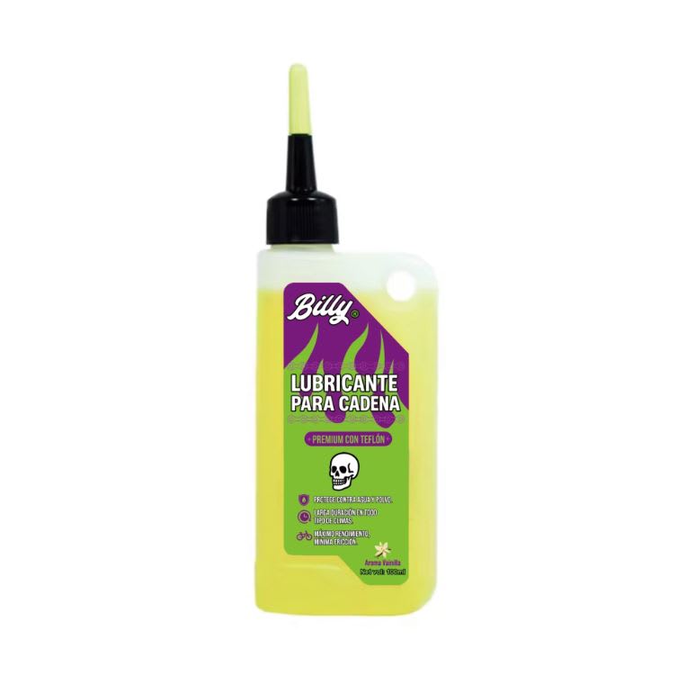 LUBRICANTE PARA CADENA PREMIUM CON TEFLÓN 100ML BILLY1