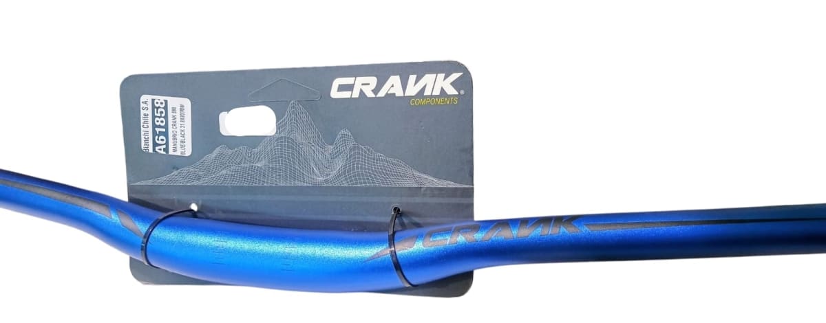 MANUBRIO CRANK 888 BLUE/BLACK 31.8 X 800 MM2
