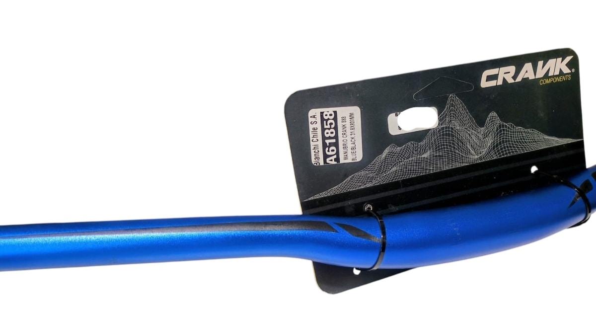 MANUBRIO CRANK 888 BLUE/BLACK 31.8 X 800 MM3