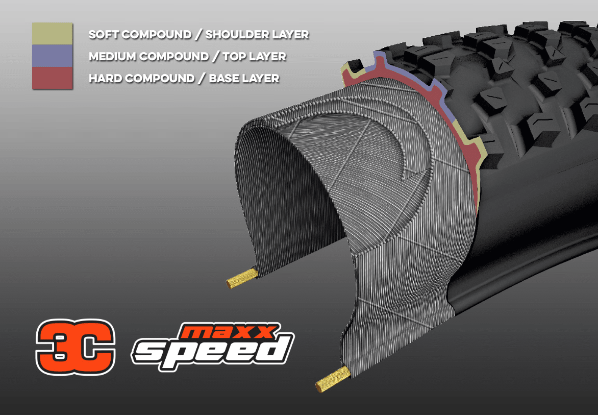 Neumático MAXXIS KEVLAR IKON 29 x 2.20 Tanwall MAXXSPEED/EXO/TR 3C3