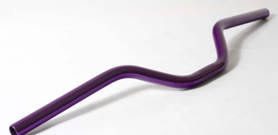 Manubrio Dirt Jump Cromo Purpura anodizado TW1