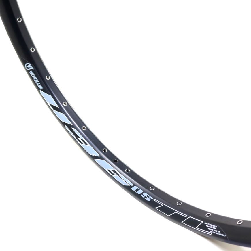 Llanta Weinmann U36 TL 27.5 Asimétrica Ojetillos 32H Presta Negro2