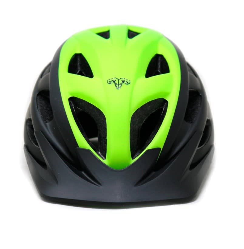 Casco Radical Mountain MTB Marathon Negro verde ( L ) 58 - 62cm2