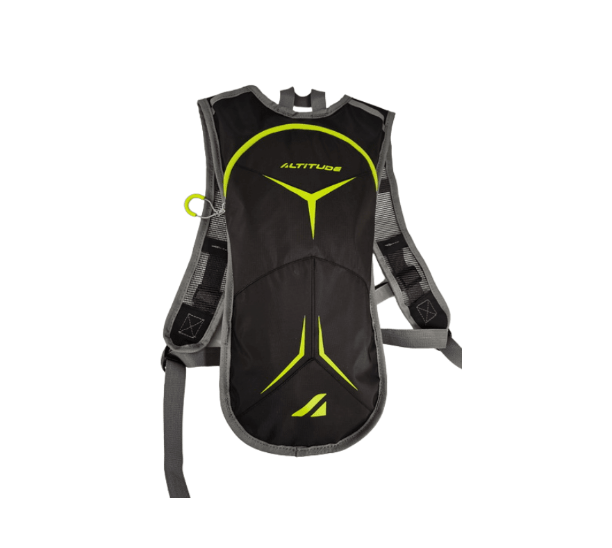 Mochila Hidratación ALTITUDE 1.5 Litros Negro/Verde2