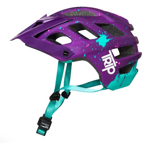 Casco Trip Enduro Euphoria Purple / Blue S/M3