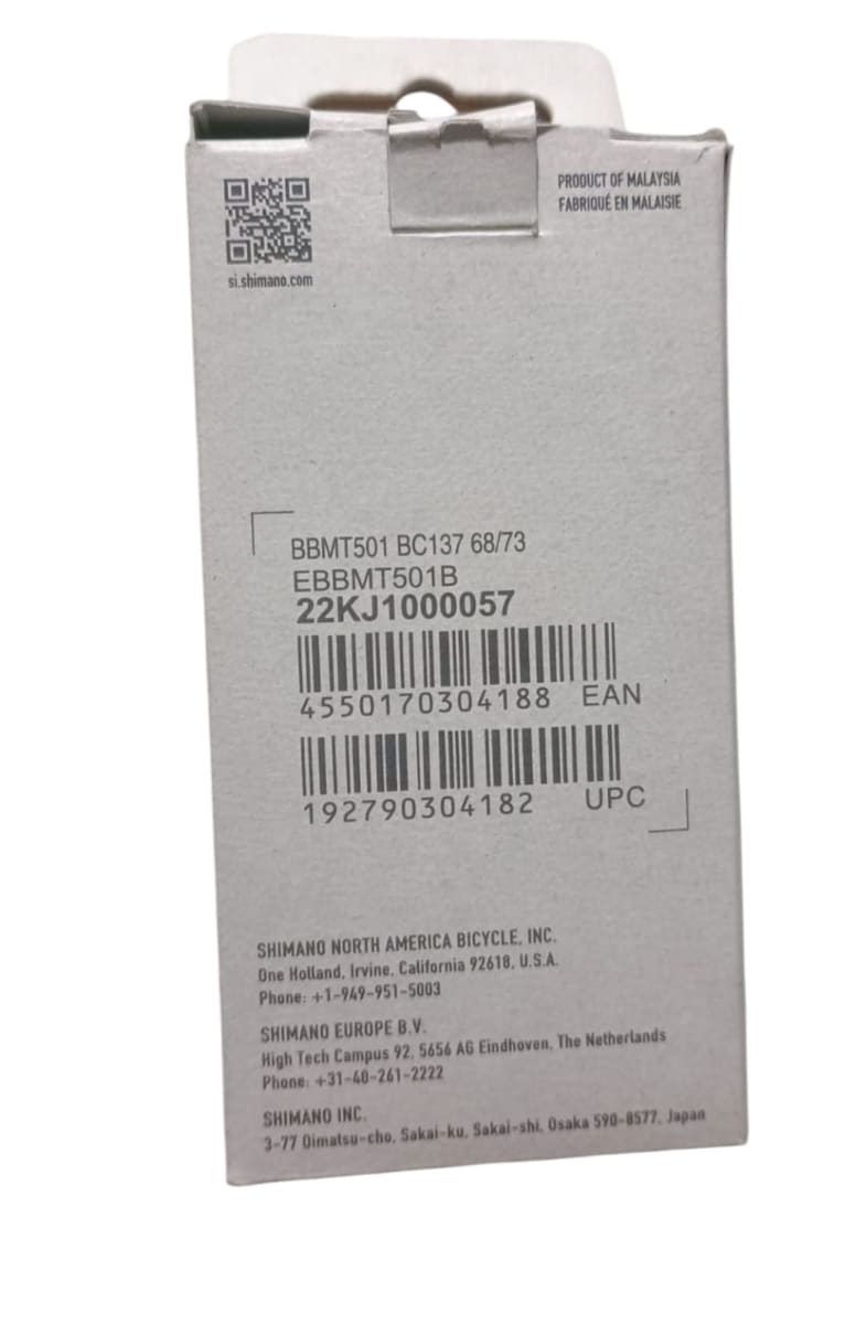 CUBETA DE MOTOR SHIMANO BB-MT501 FOR HANGER WIDTH 684