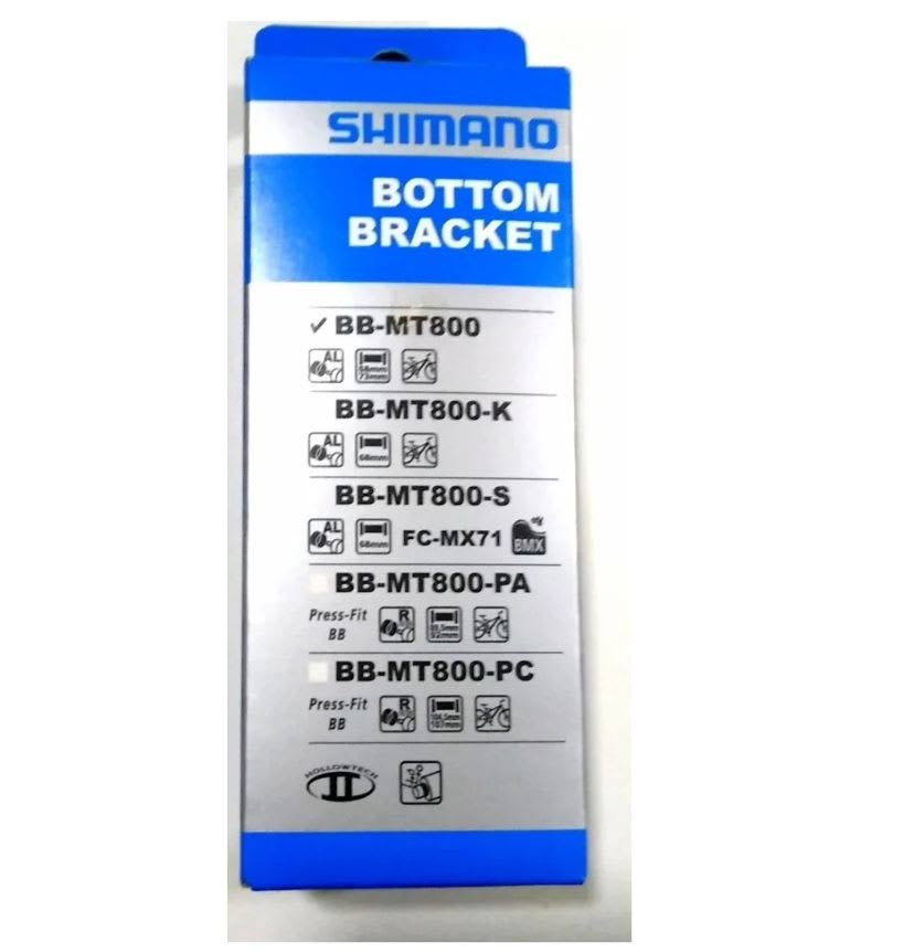 CUBETA MOTOR SHIMANO XT BB-MT8001