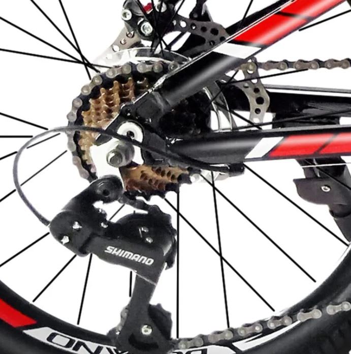 Bicicleta BUCCANO 20 Negra / Roja2