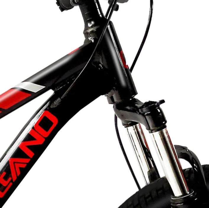 Bicicleta BUCCANO 20 Negra / Roja6