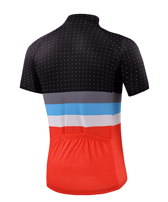 JERSEY RADICAL MOUTAIN NEGRO/ROJO ( M )2