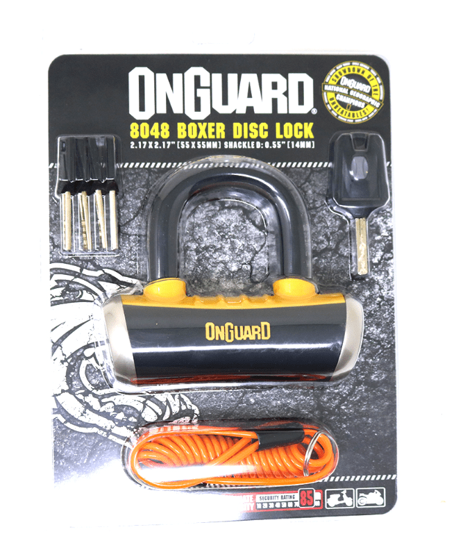 Candado ONGUARD MOTO BOXER2
