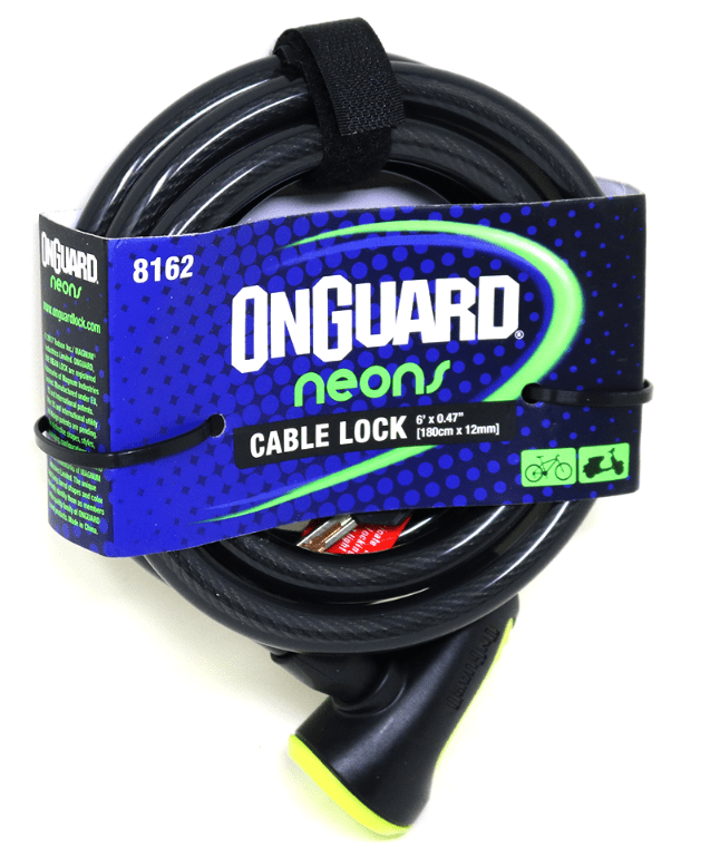 Candado ONGUARD 180cm x 12mm Amarillo1