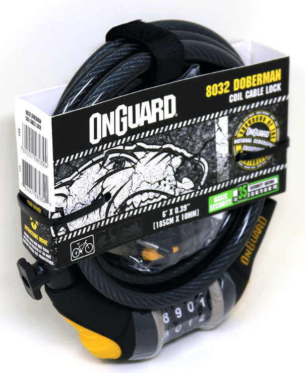 Candado ONGUARD DOBERMAN 185cm x 10mm1