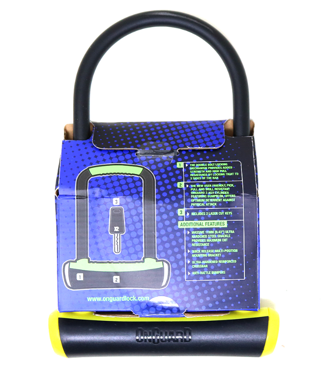Candado ONGUARD 115mm x 230mm Amarillo3