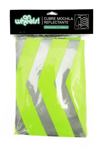 Cubre Mochila Reflectante Onwheels4