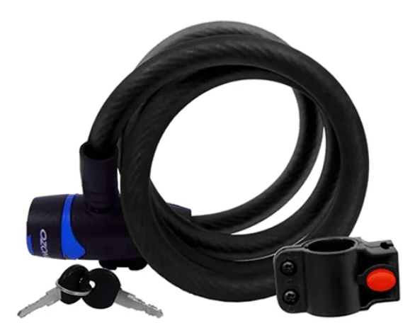 Candado OZONO 12mm x 1200mm Negro1