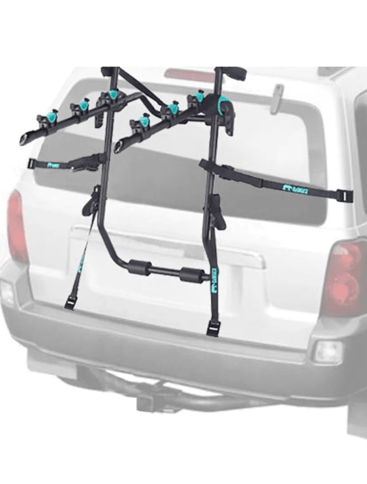 Portabicicletas BEARACK, Modelo Swift para 3 Bikes. Uso para autos con Spoiler o Alerón superior2