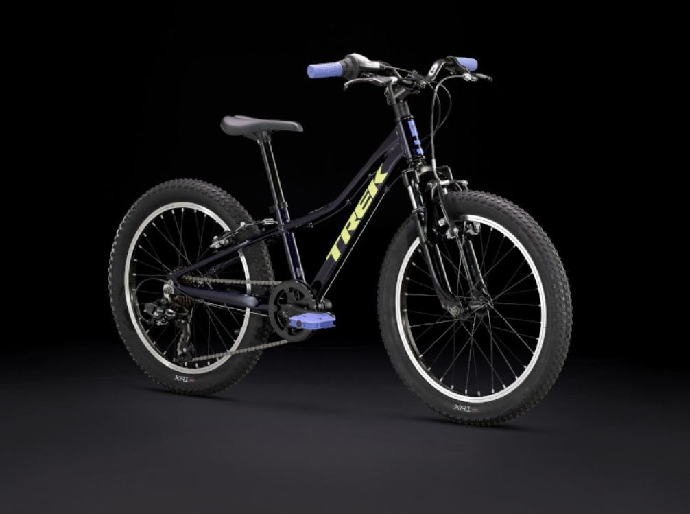 Bicicleta Niña Trek Precaliber 20 Suspensión 7 Velocidades Purpura2