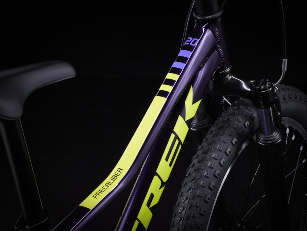 Bicicleta Niña Trek Precaliber 20 Suspensión 7 Velocidades Purpura6