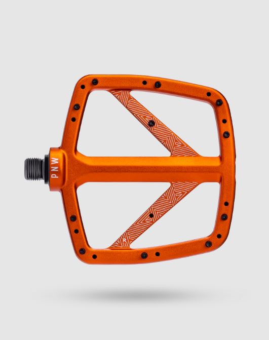PEDAL LOAM ORANGE aluminio de alta calidad1