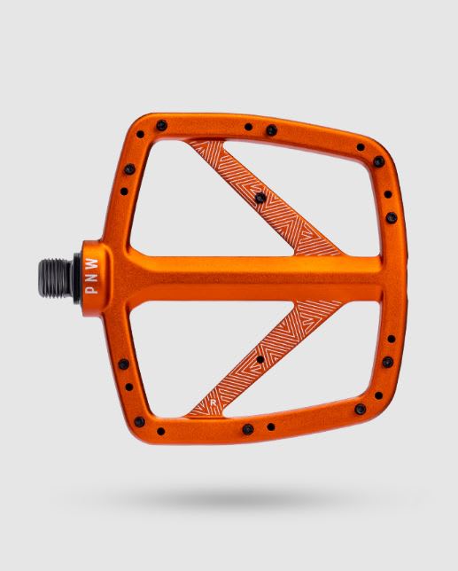 PEDALES PNW LOAM ALLOY BLOOD ORANGE1