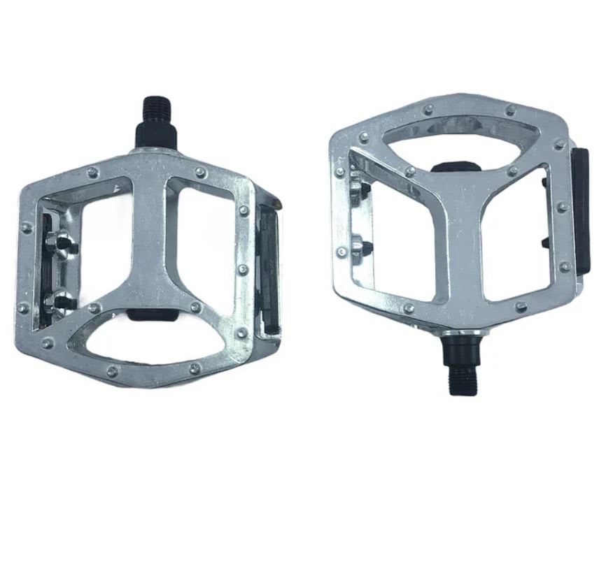 PEDAL ALUMINIO PLATAFORMA SILVER TIPO VP1