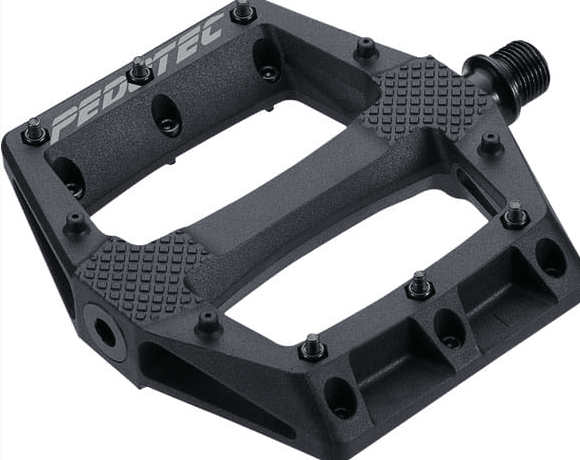 PEDAL PEDOTEC THUNDER 184 Thermoplastico Negro1