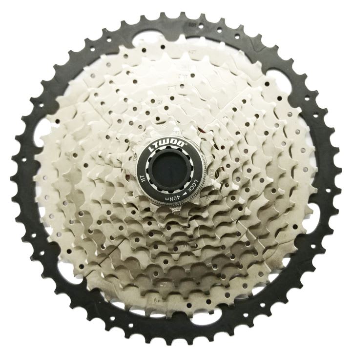 Piñón L-Twoo MTB 12v 11-52T Plateado Aluminio Acero1