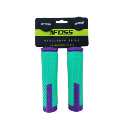 Puños FOSS Kraton Ligth Green/Purple2
