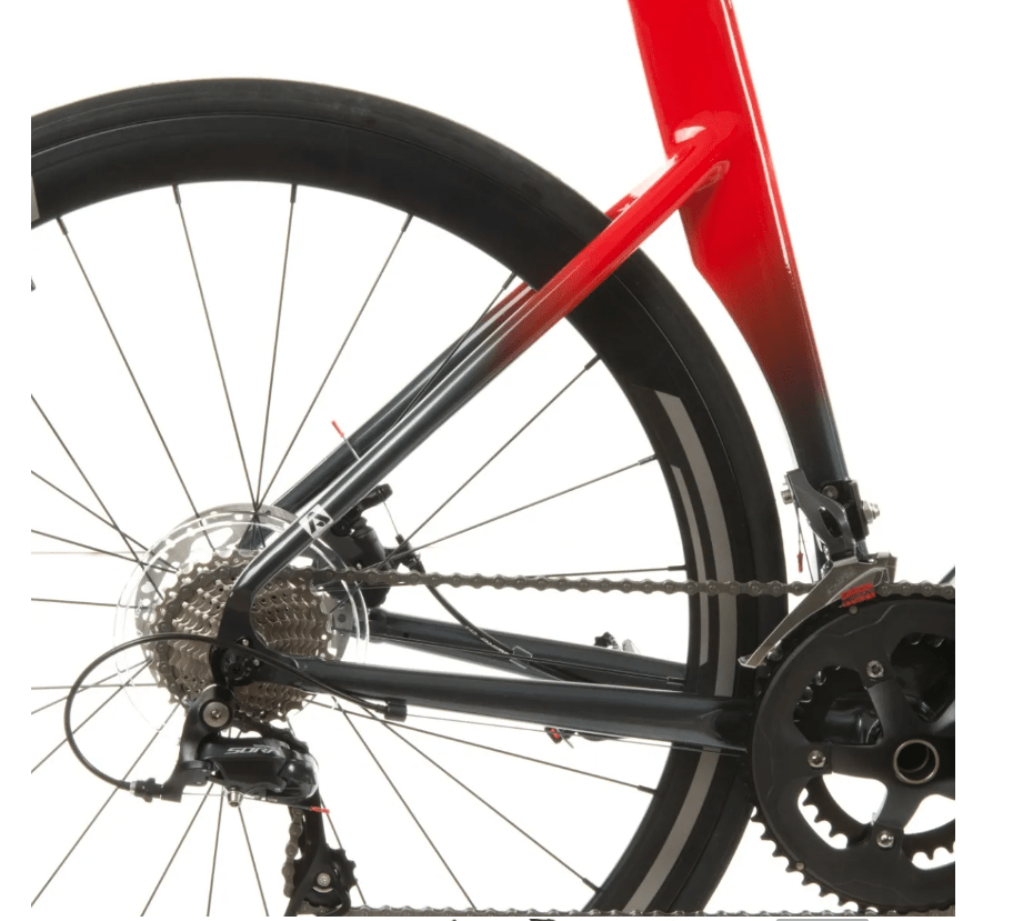 Bicicleta RUTA Altitude R30 Gris/Rojo5