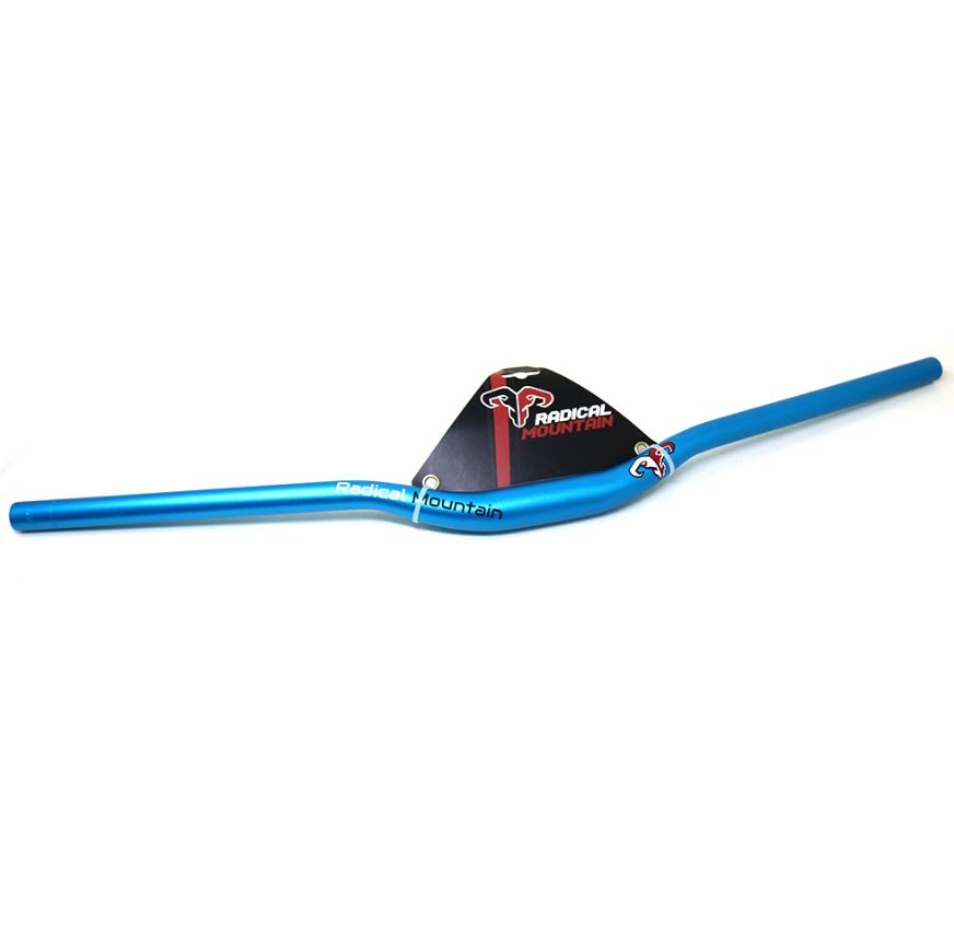 Manubrio Radical Mountain MTB 31.8x780 Azul3