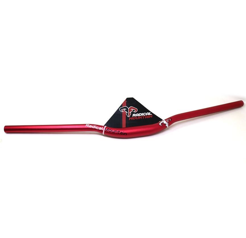 Manubrio Radical Mountain MTB 31.8x780 Rojo3