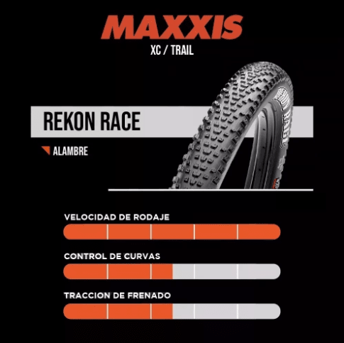 Neumático MAXXIS ALAMBRE 27.5 x 2.25 REKON RACE TANWALL2