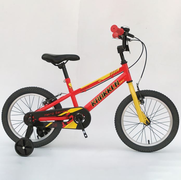 Bicicletas Mtb Boy Steel Hero 16 Krakken Rojo1