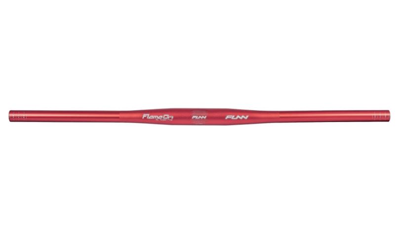 MANUBRIO PLANO 710 MM FUNN RED 31.8MM 710MM 9° BACK SWEEP1