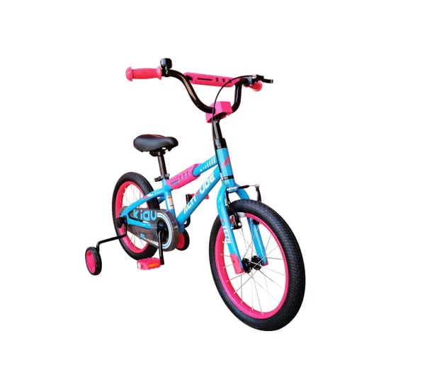Bicicleta Altitude Kidu Aro 16 celeste/rosada2