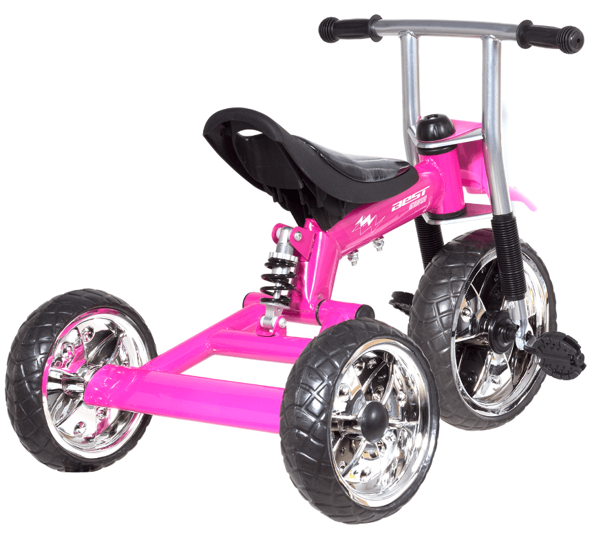 Triciclo BEST Niña con amortiguación 2 a 7 años2
