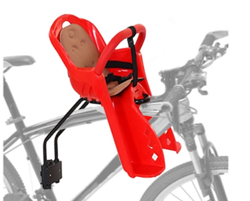 Silla Porta Bebe Delantera Roja. De 8 Meses a 4 Años.1