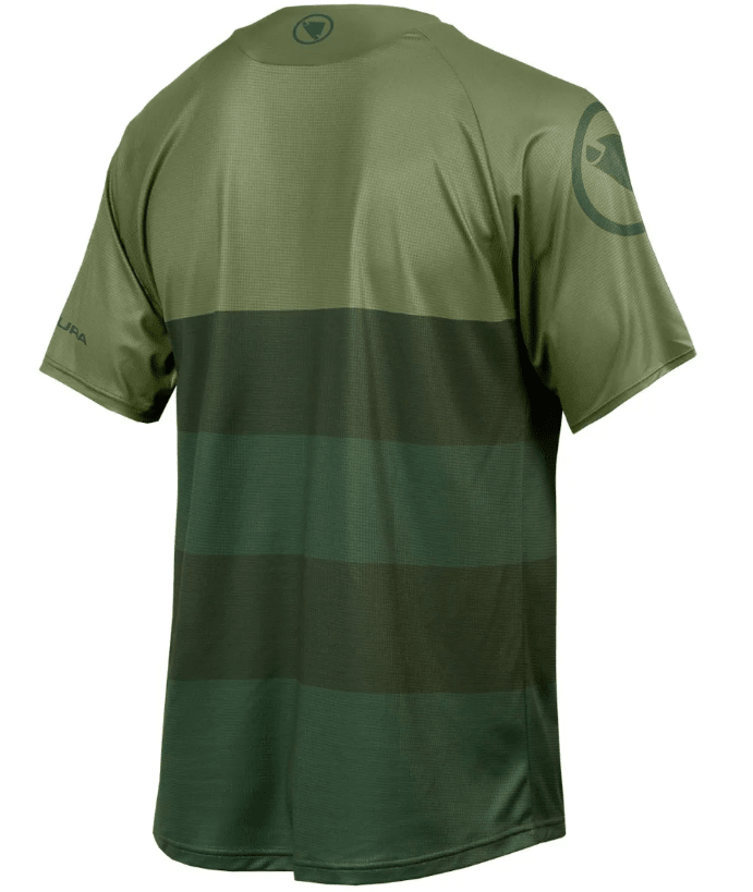 Camiseta Endura de manga corta SingleTrack Core T Verde ( L )2