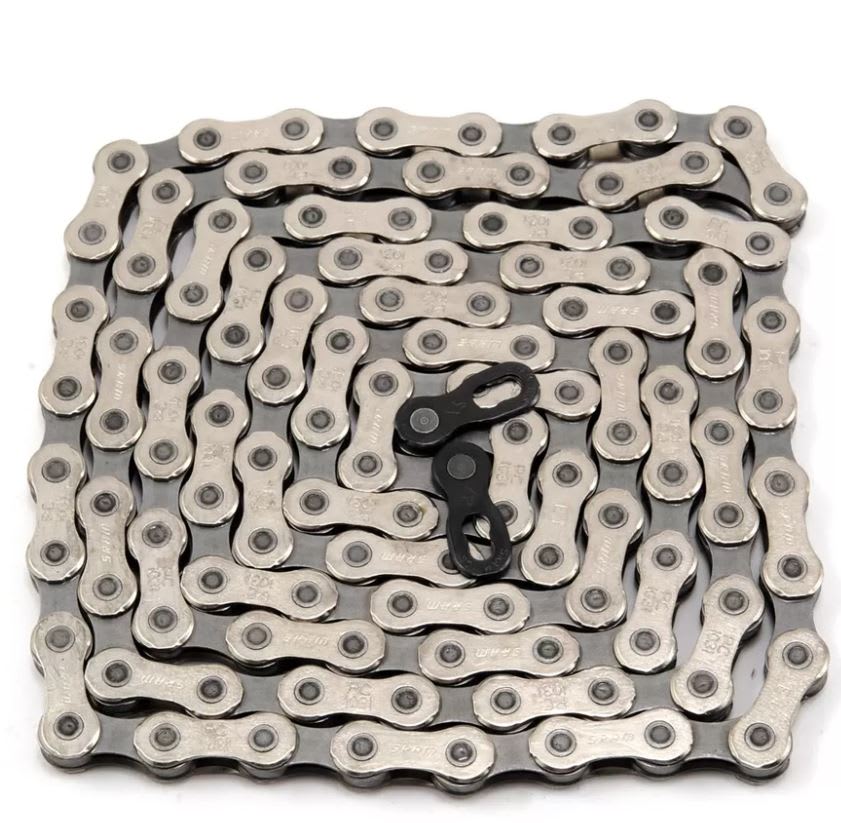 Cadena SRAM PC1031 10V 114 Links Plateado1