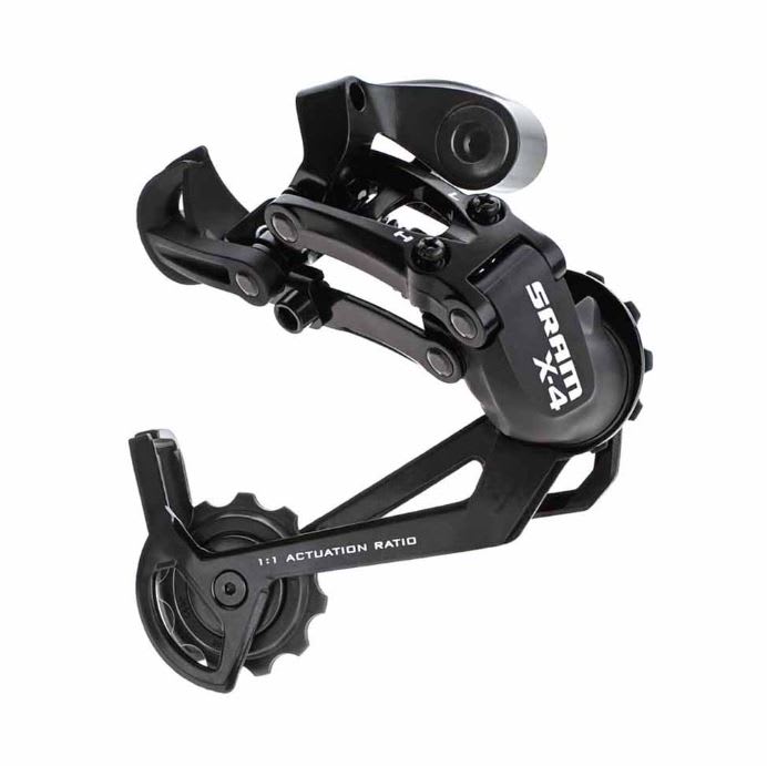 Cambio SRAM Trasero X4 A1 1:1 32T 7/8/9V Negro Largo1