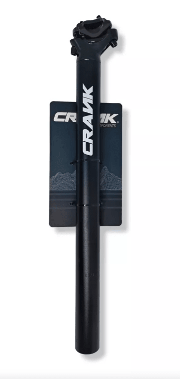 Tubo de sillín CRANK 31.6mm Negro / blanco1