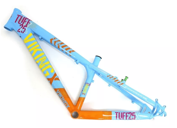 Cuadro Dirt Descenso 26 VIKING TUFF AZUL/NARANJO1