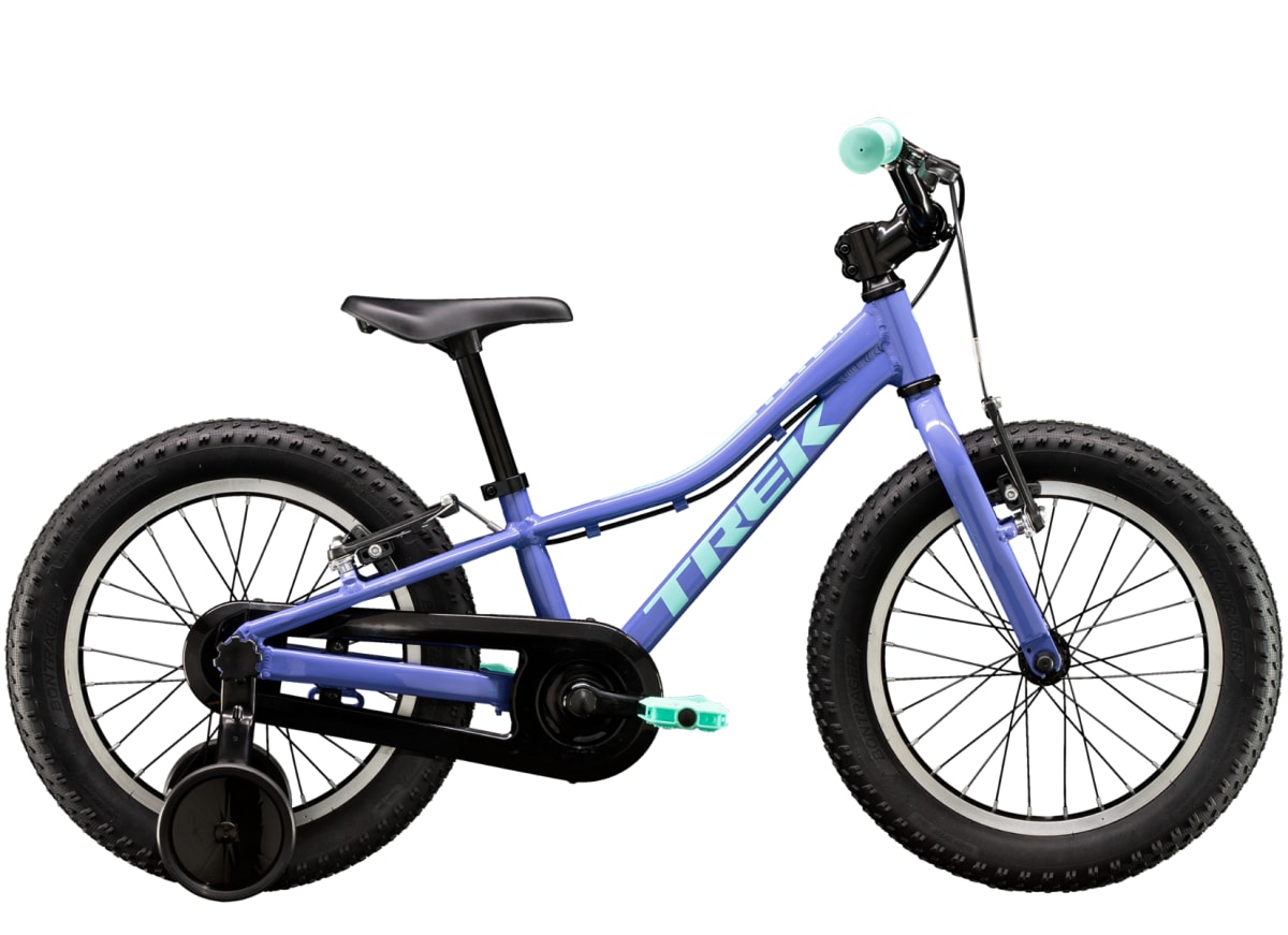 Bicicleta Trek Precaliber Aro 16 púrpura1